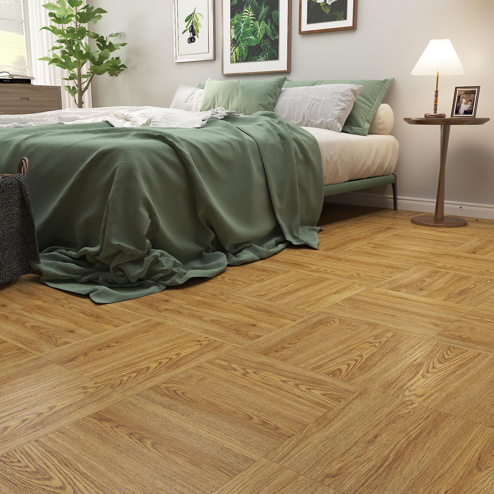 Decotalk Pavimento Adesivo Per Interni Lavabile Effetto Legno 30x30cm 3 Pezzi 0,27m² Piastrelle Adesive Pavimento BagnoRivestimento Parete Legno Pavimentazione Autoadesiva Rivestimento Per Interni