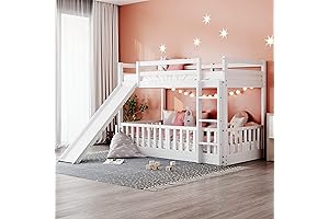 Kids Bunk Bed with Slide