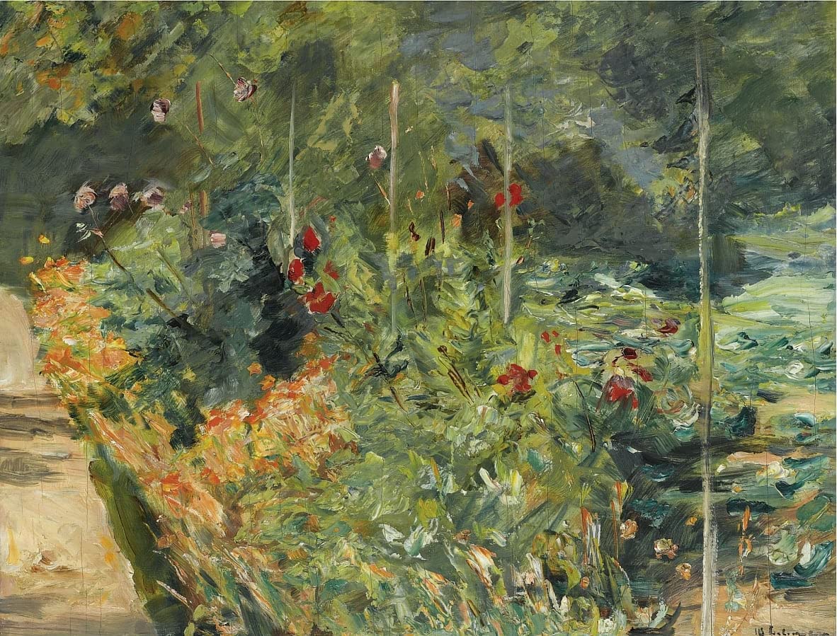 Max Liebermann le potager à Wannssee affiche de décoration murale 60x90