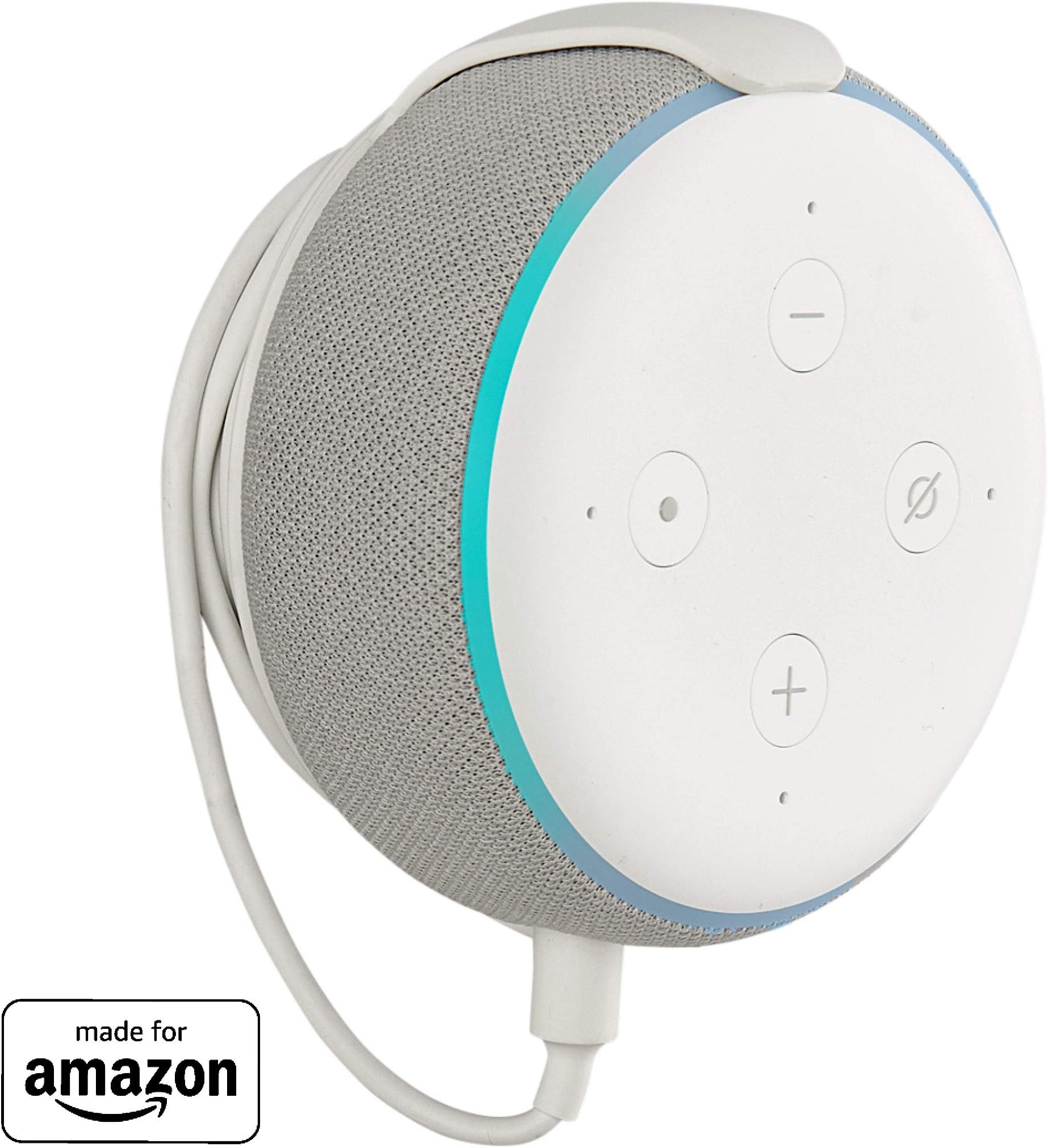 Made for Amazon Mount for Echo Dot (3rd Gen) - White