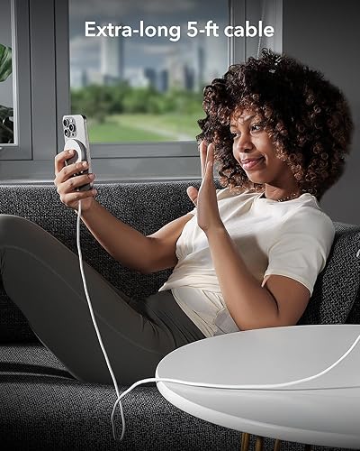 Miniatura 7 de ESR para cargador Magsafe, cargador inalámbrico de 15 W, almohadilla de carga inalámbrica para iPhone 15141312, AirPods 43ProPro 2, Galaxy S25,