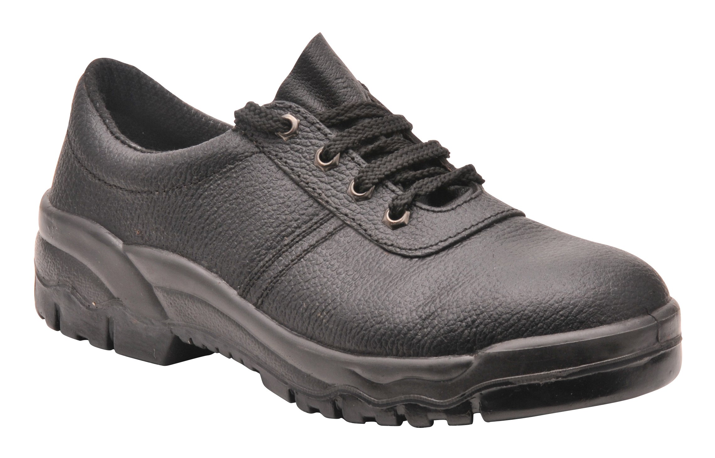 Portwest Zapato De Trabajo O1, Tamaño: 39, Color: Negro, FW19BKR39