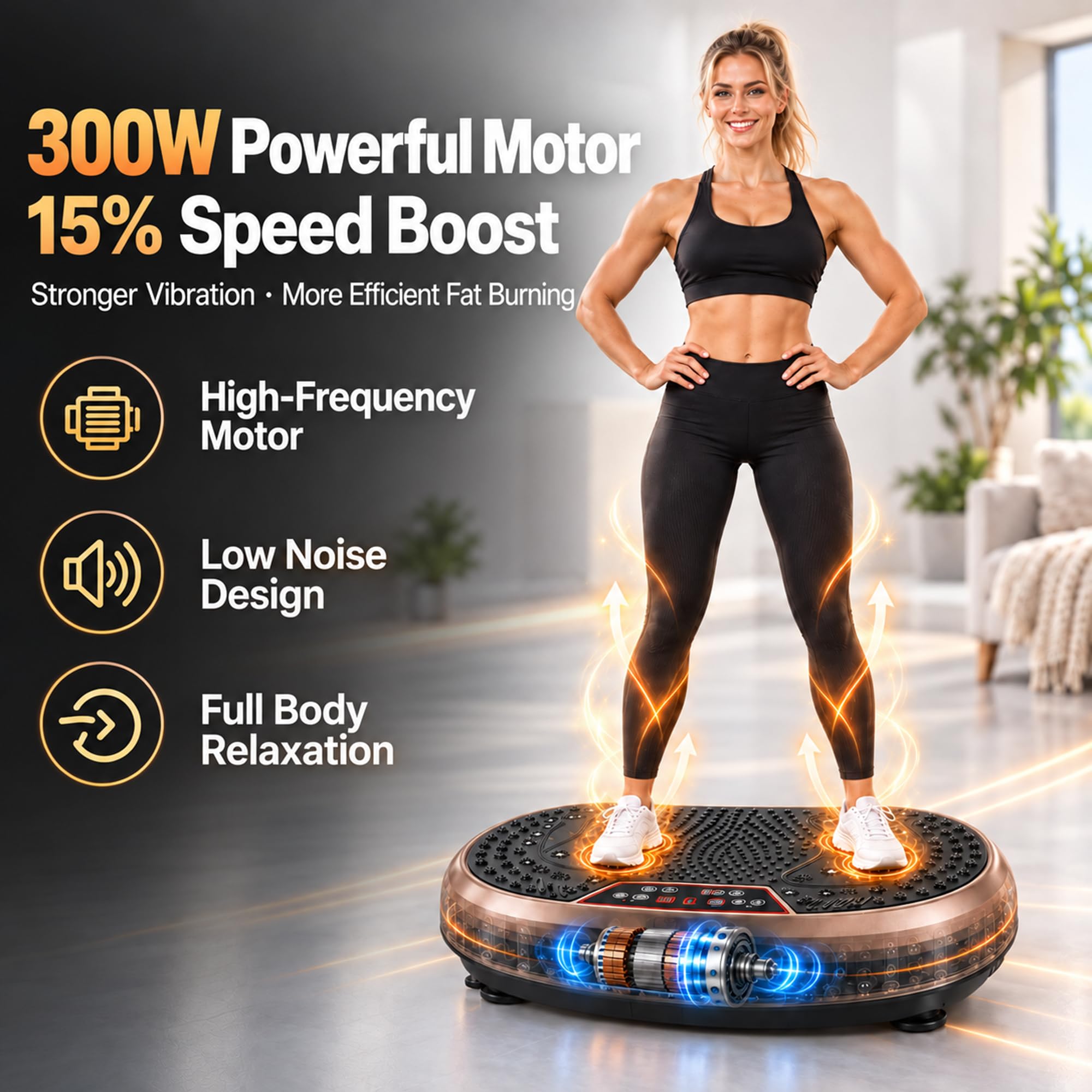 FitMaxx 3D Vibration Plate - Full Body Workout -6