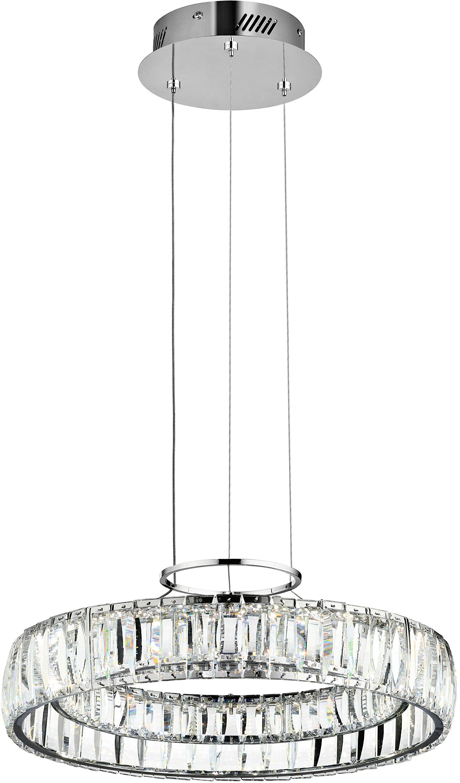 Elan 83624 Pendant Lighting, Chrome