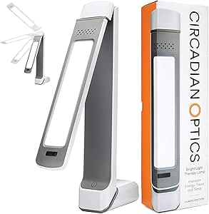 Circadian Optics Light Therapy Lamp | Ultra Bright 10,000 Lux Full Spectrum UV-Free LED Light | Lumos 2.0