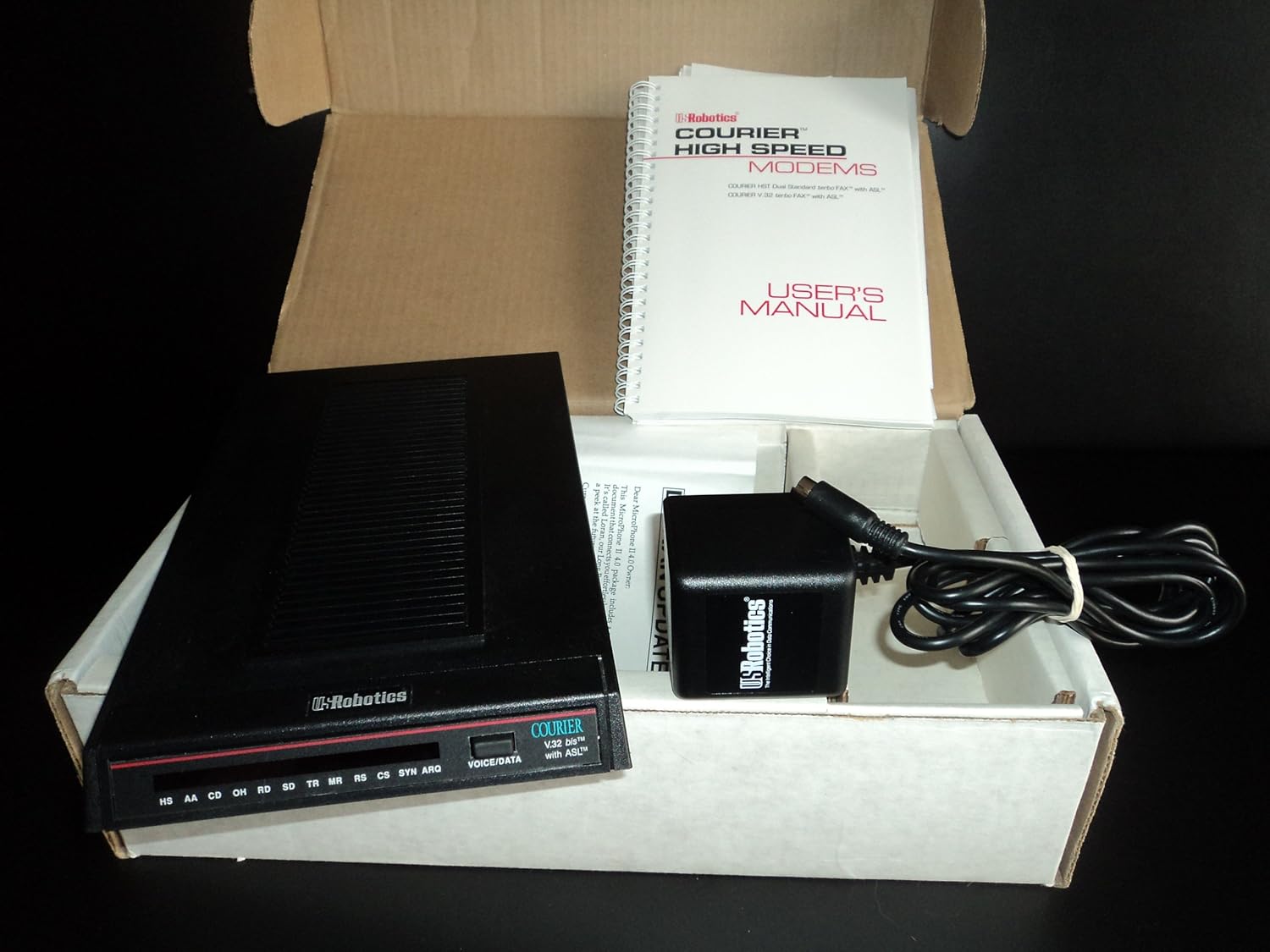 CJE-0151-147,COURIER V.32 Bis With ASL Ext. MODEM,P/N:1.014.425 REV A