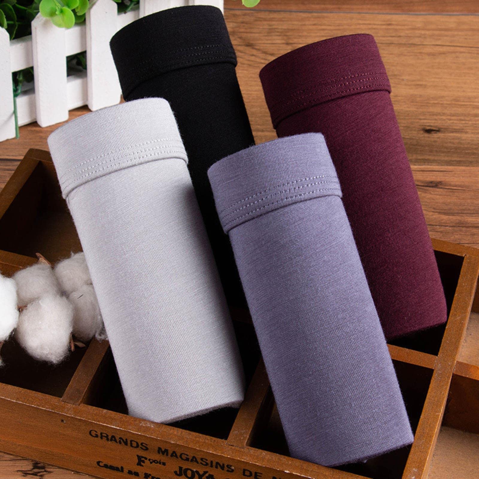 Slip Uomo 4Pcs Boxer Pantie Grande Formato 13Xl Sciolto sotto Usura Grande Corto Cotone Plus 6XL 7XL 8XL 9XL Biancheria Intima Boxer Maschio