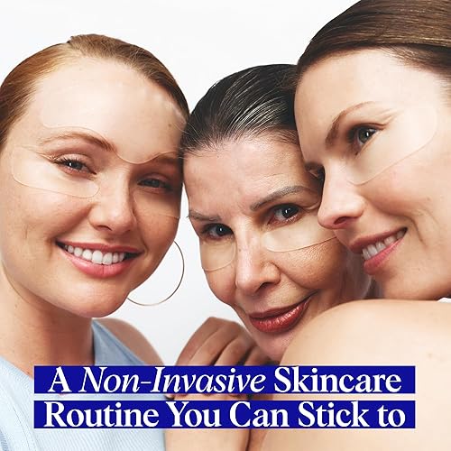 Miniatura 8 de Wrinkles Schminkles Parche antiarrugas para el cuello  Almohadillas alisadoras de silicona reutilizables, parches de arrugas formulados