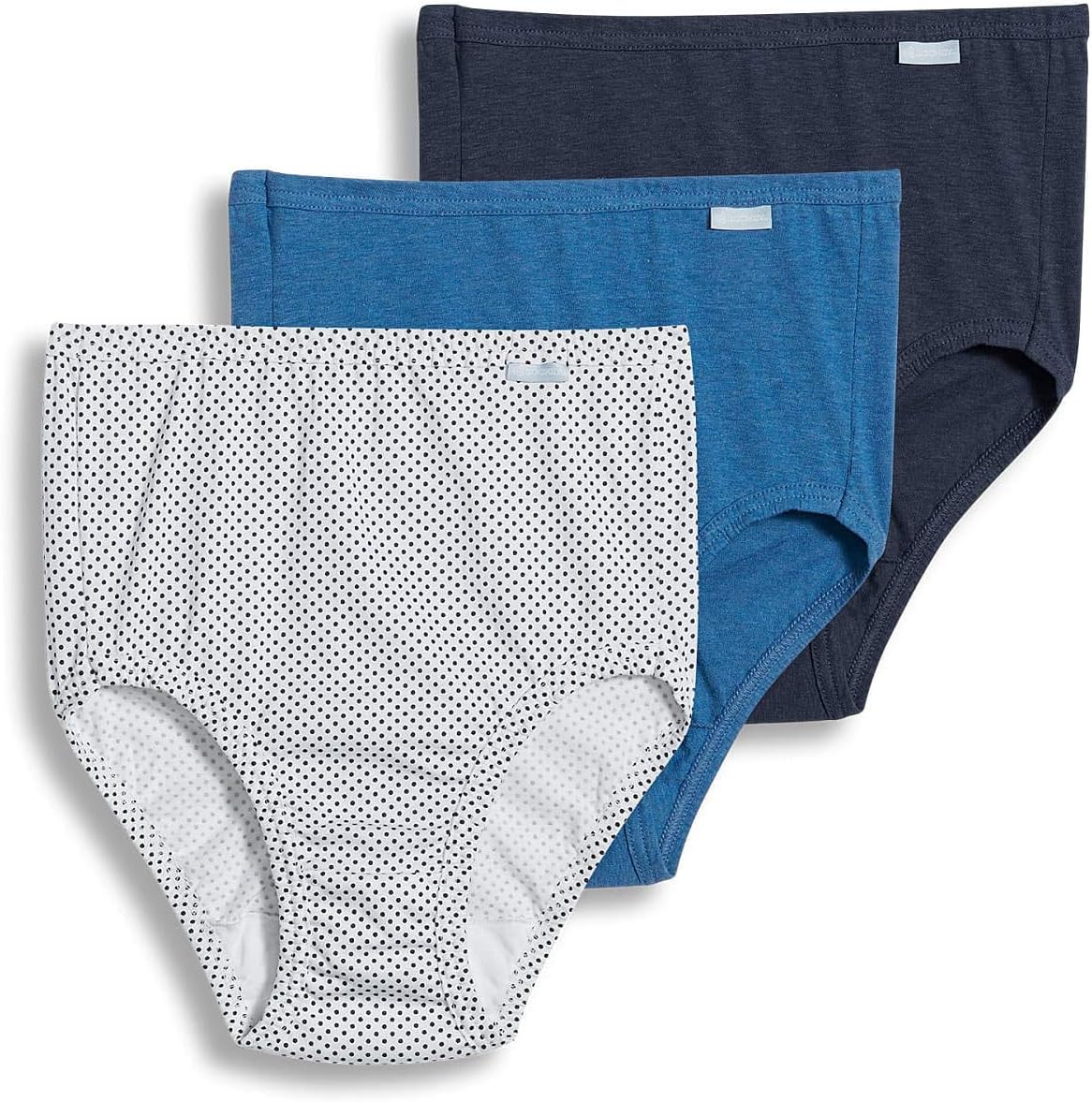 Jockey Women's Short Plus Size Elance Briefs 3 Pack