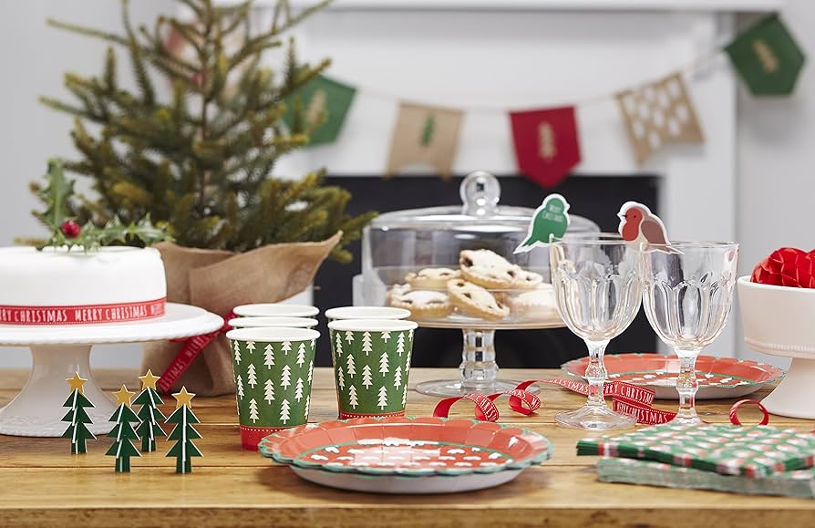 Merry christmas table confetti Clearance