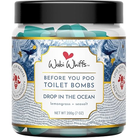 Effervescent Fizzing Toilet Bombs (Your Drop in the Ocean)