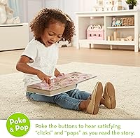 Vista 2 de Melissa & Doug Libro para niños - Poke-a-Dot 10 Little Monkeys (libro de tablero con botones para estallar) - Libros Poke A Dot para niños pequeños