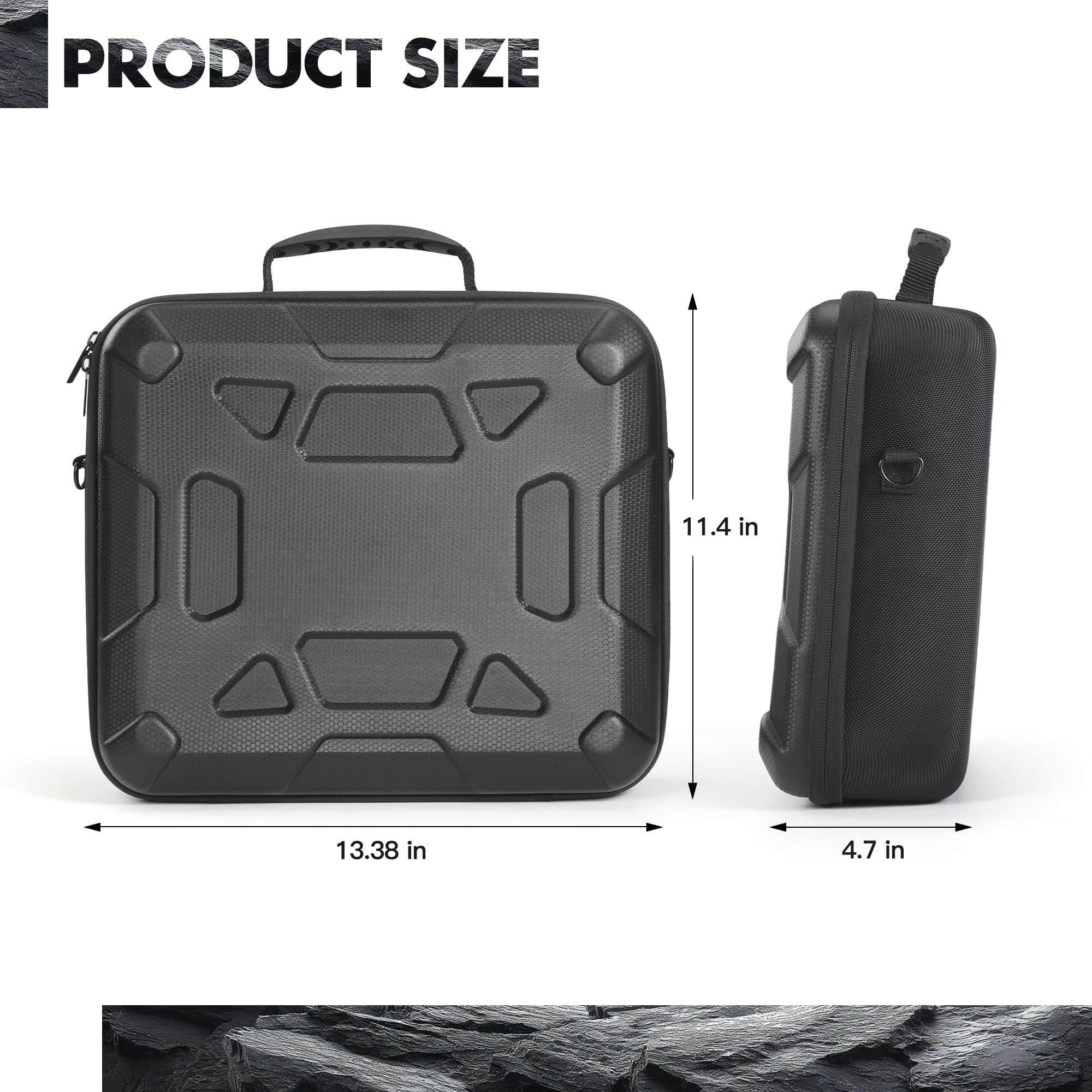 Custodia per Starlink Mini, custodia rigida impermeabile antiurto adatta per accessori Star LinkMini, borsa da trasporto portatile a tracolla, molto adatta per attività all'aperto, viaggi, alpinismo e