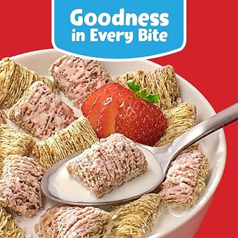 Kellogg's Frosted Mini-Wheats Strawberry Breakfast Cereal 13.3 oz