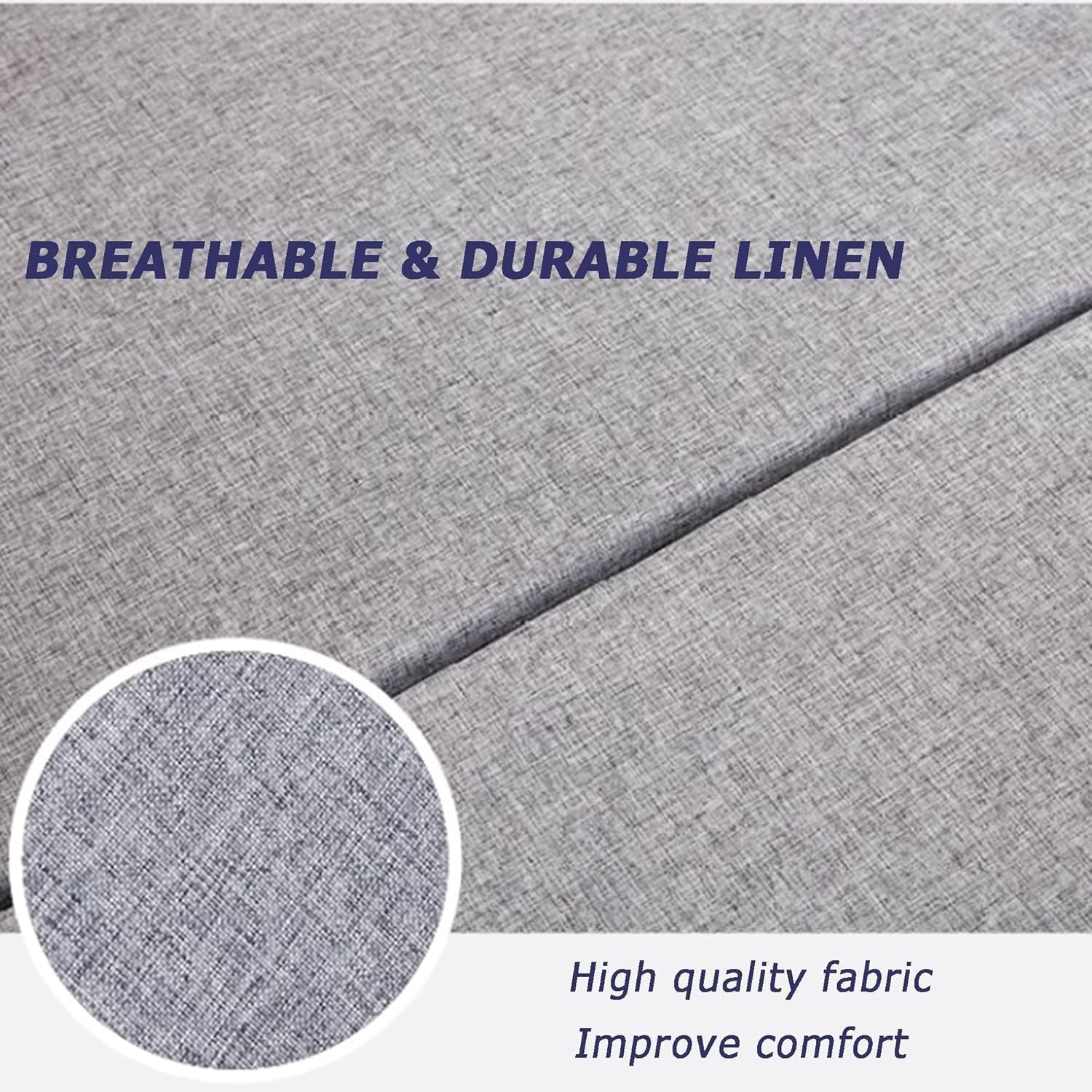 Portable Folding Sleeping Pad with Washable Cover for Travel Camping Living Room Bedroom Foldable Floor