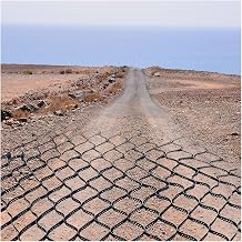 Driveway Gravel Ground Grid, 5cm/10cm High Geocell Ground Grid for Landscaping Parking Lots Garden2in/5cm High