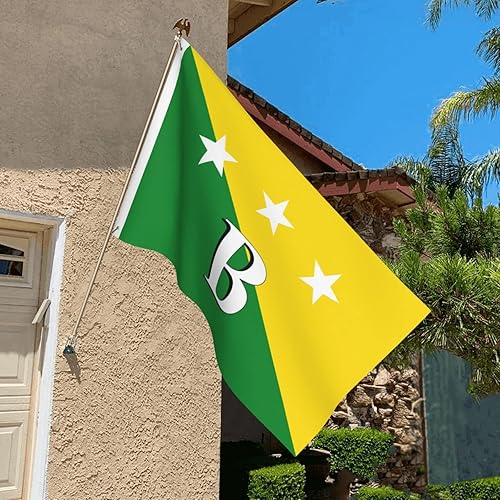Miniatura 6 de Bandera De La Provincia De Bocas Del Toro - Bandera impresa de doble cara de 3 x 5 pies, bandera decorativa para exteriores, 3 x 5 pies, no se