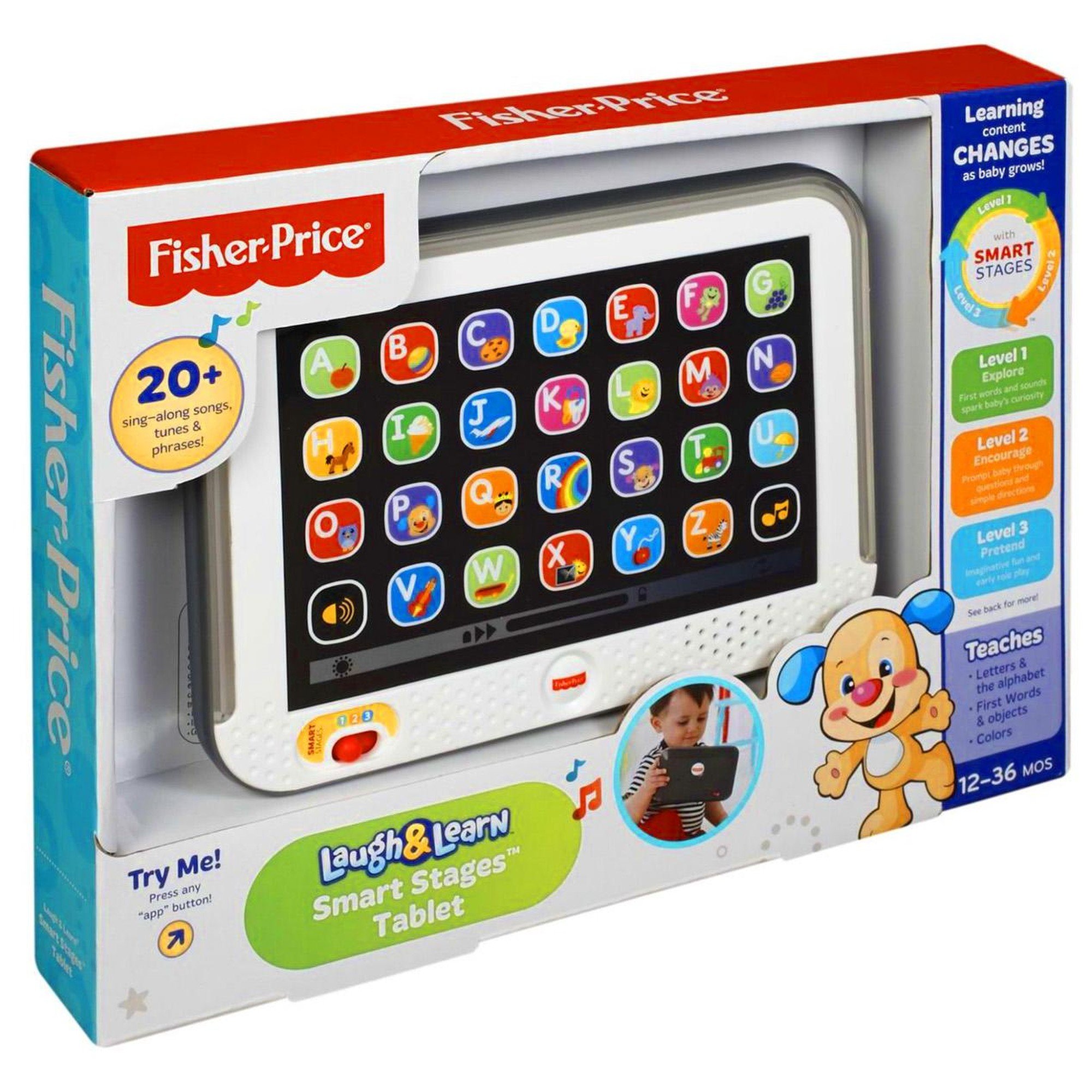 Fisher-Price Smart Stages Tablet, Version: Polish, DHN29