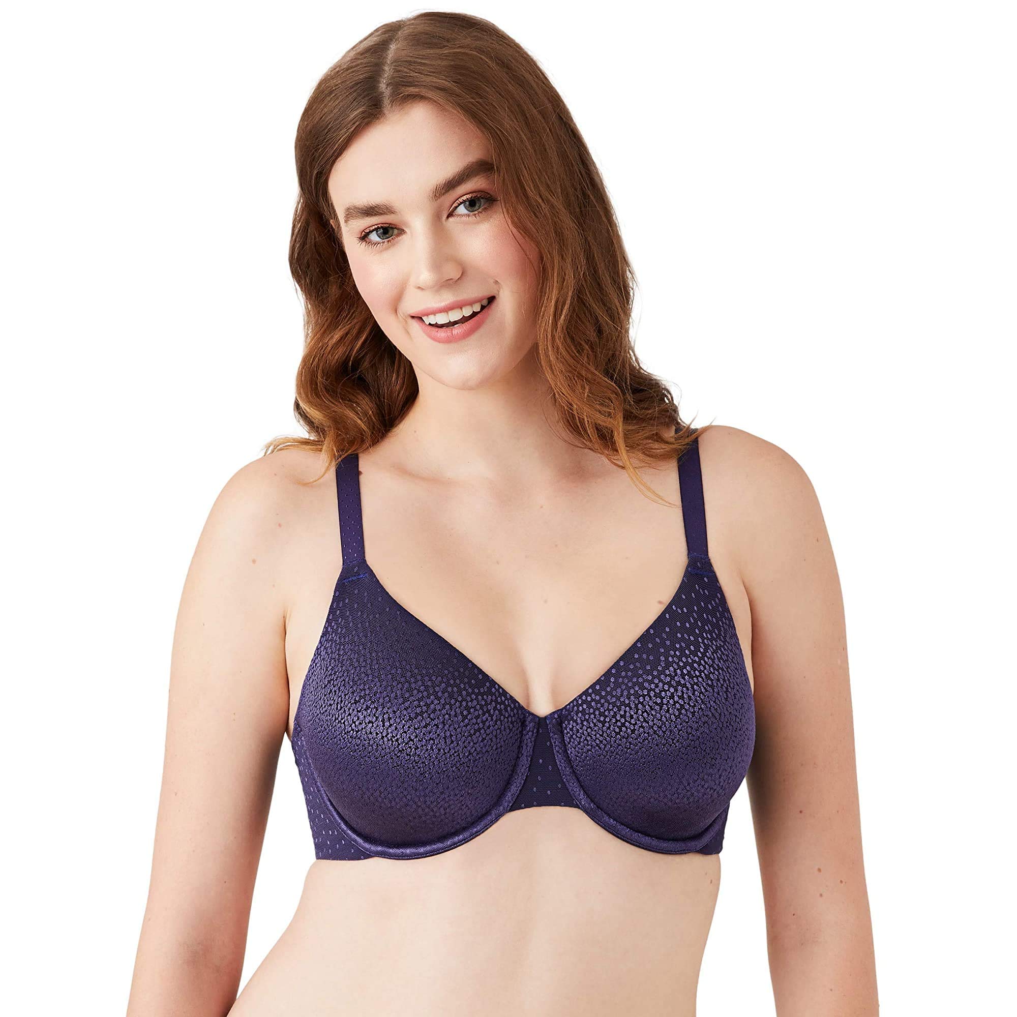 Wacoal Women's Eclipse Back Appeal Underwire Bra Full Coverage, 38D