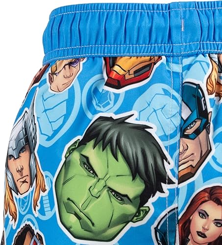 Miniatura 6 de Marvel Spider-Man Avengers Spidey and His Amazing Friends UPF 50+ - Traje de baño para niños pequeños y grandes