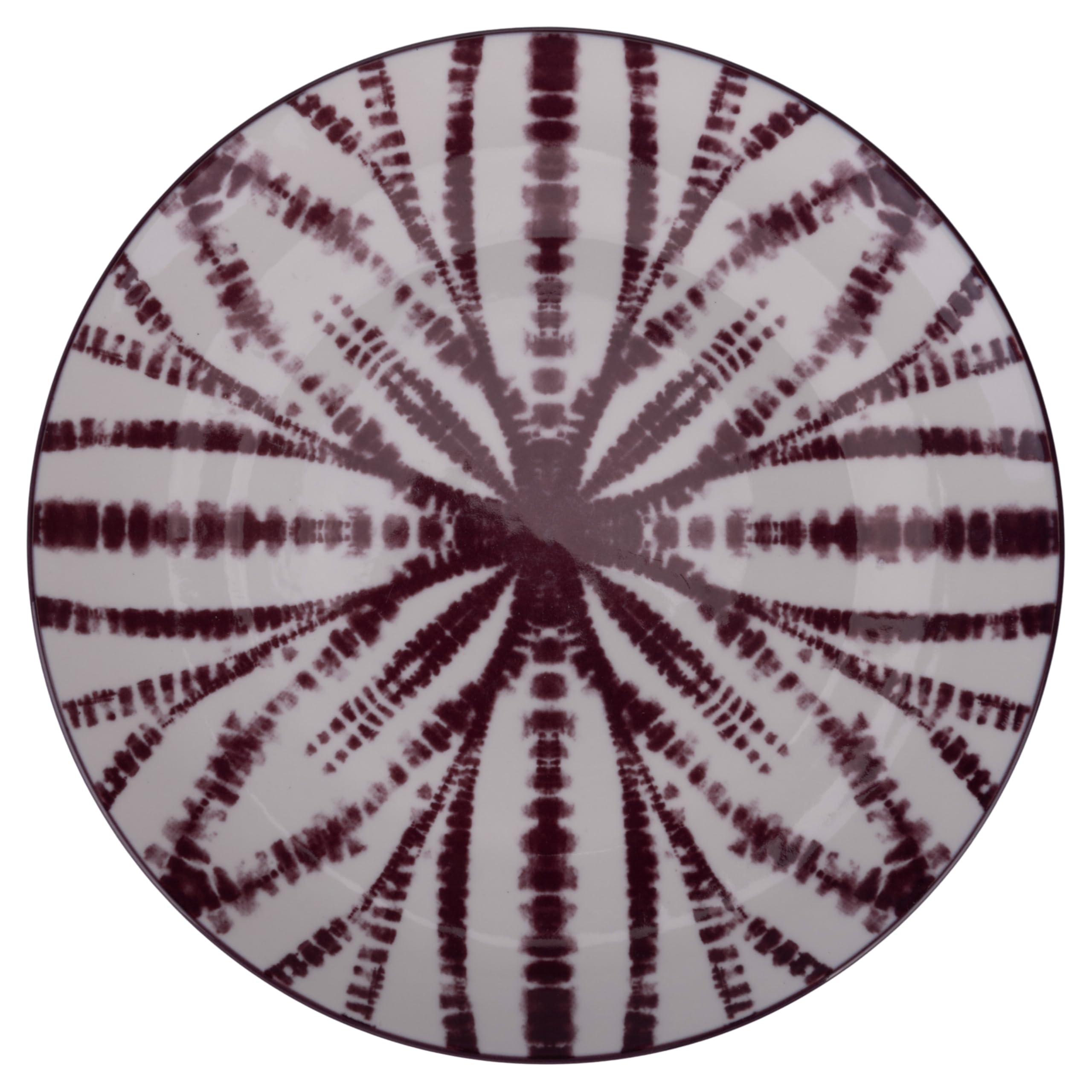 Set of 6 Porcelain Dinner Plates The Purple