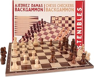 Comprar Ajedrez Damas Backgammon FSC100% The Forest Stewardship Council