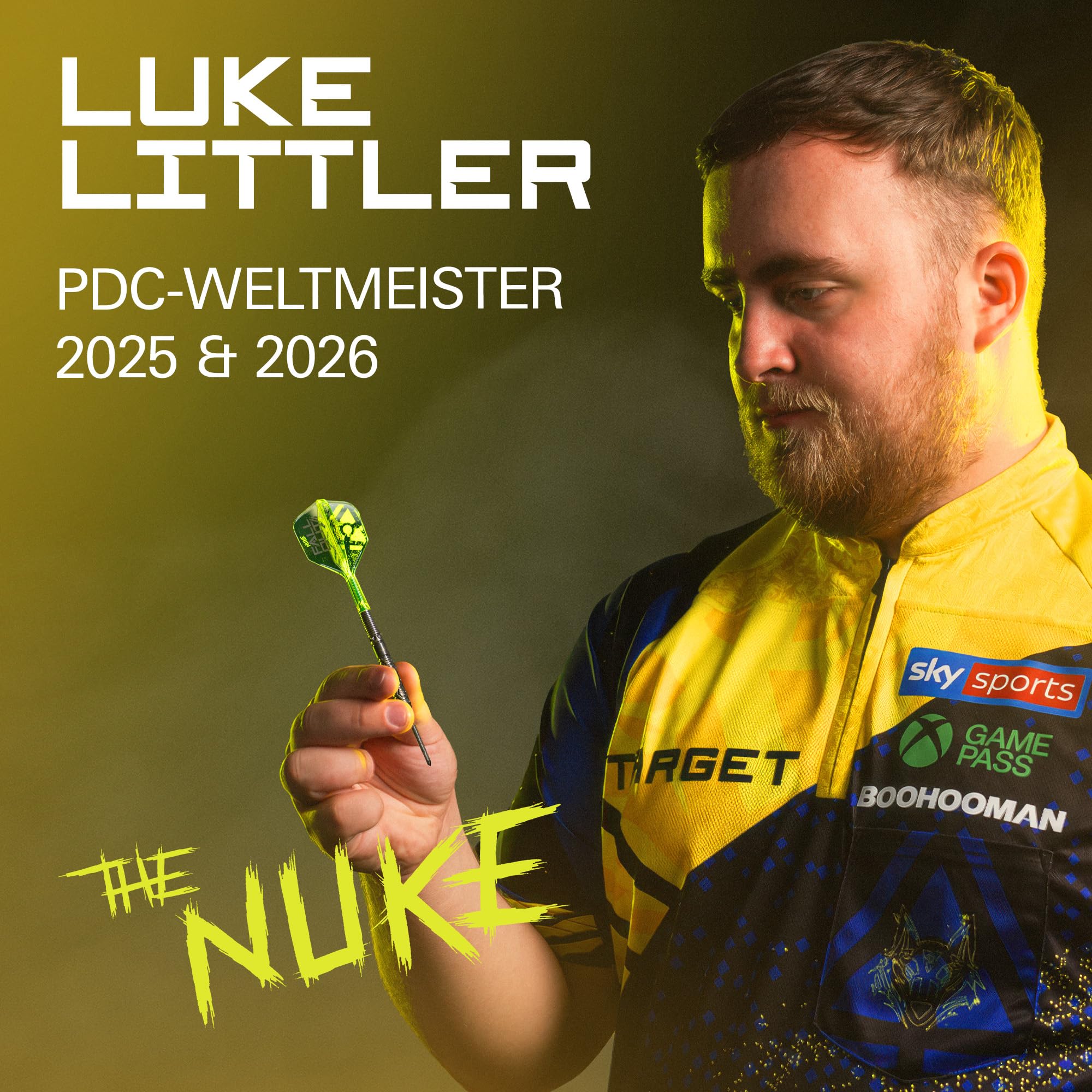 Target Darts Luke Littler Fallout Softdarts 90% Tungsten 19G