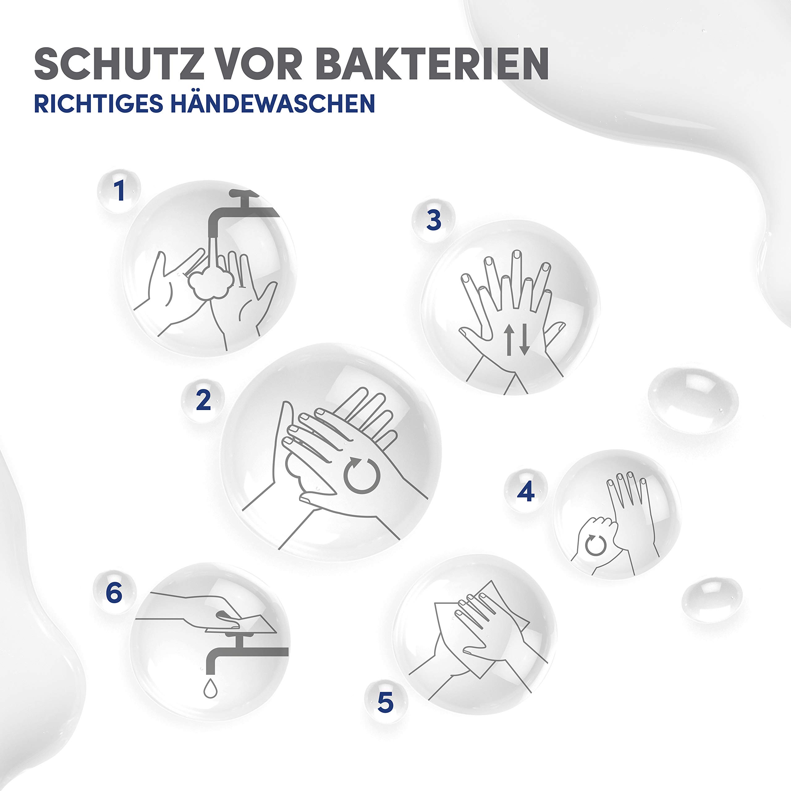 Dove Pflegende Handwaschseife Feine Seide weiches Hautgefühl 10er Pack Nachfüllpack (10 x 500 ml)