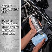 Vista 5 de Chemical Guys Restaurador y Protector de Pulimento de Metal Pesado - Limpia, Restaura y Protege, Aluminio, Acero Inoxidable, Pulimento de Cromo