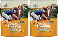 Vista 8 de Manna Pro Nuggets de Tamaño Mordisco para Caballos, Golosinas Sabor Butterscotch para Entrenamiento de Caballos, Recompensa y Fortalece el Vínculo