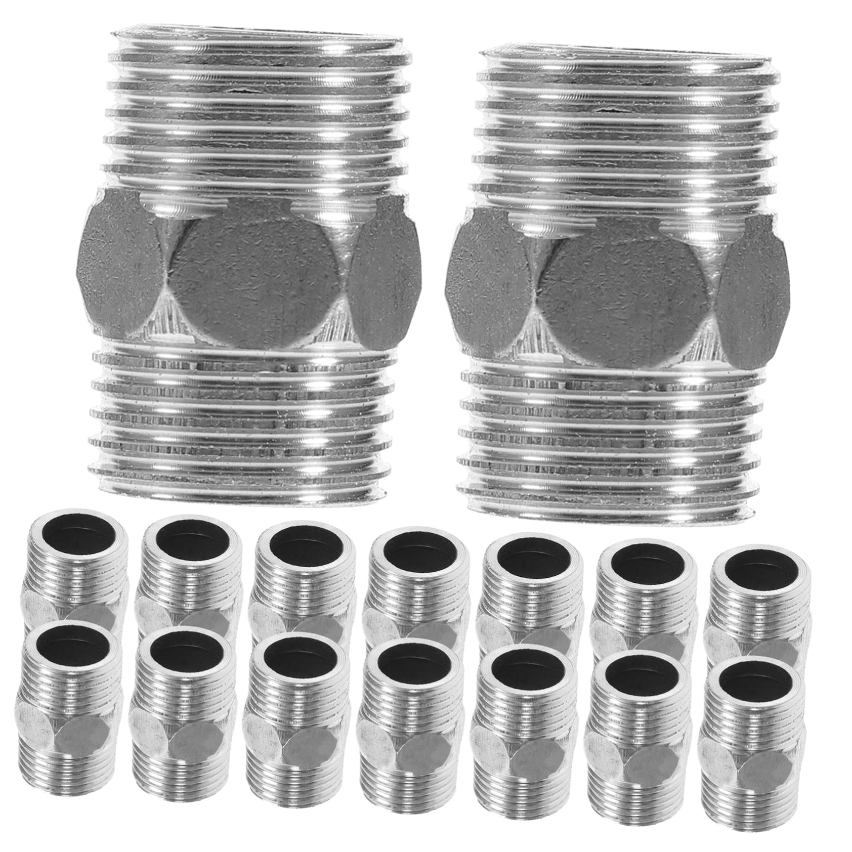 Veemoon 4 Set Connettore Flessibile Acciaio Inox Raccordi Per Tubi Resistente E Impianti Idraulici 10 Pezzi*4