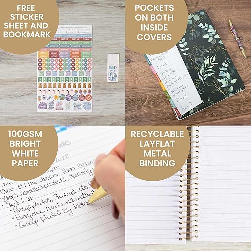 Miniatura 5 de bloom daily planners Agenda del año académico 2024-2025 (8.5 x 11 pulgadas) (julio de 2024 a julio de 2024)  Organizador semanal y mensual con