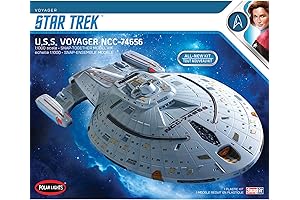 Round 2 Polar Lights Star Trek U.S.S. Voyager (Snap) Model Kit