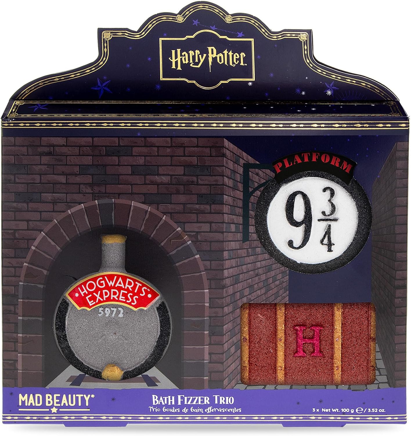 Harry Potter Bath Fizzer Trio