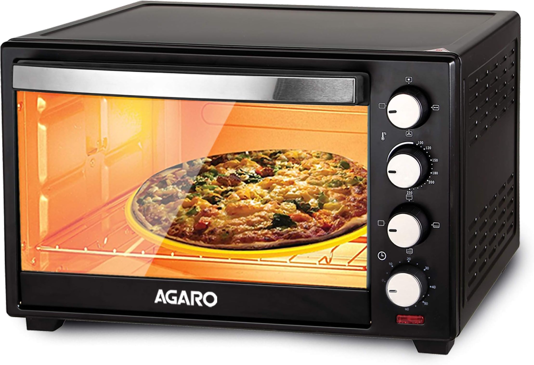 AGARO Marvel Oven Toaster Grill With Motorized Rotisserie&5 Heating