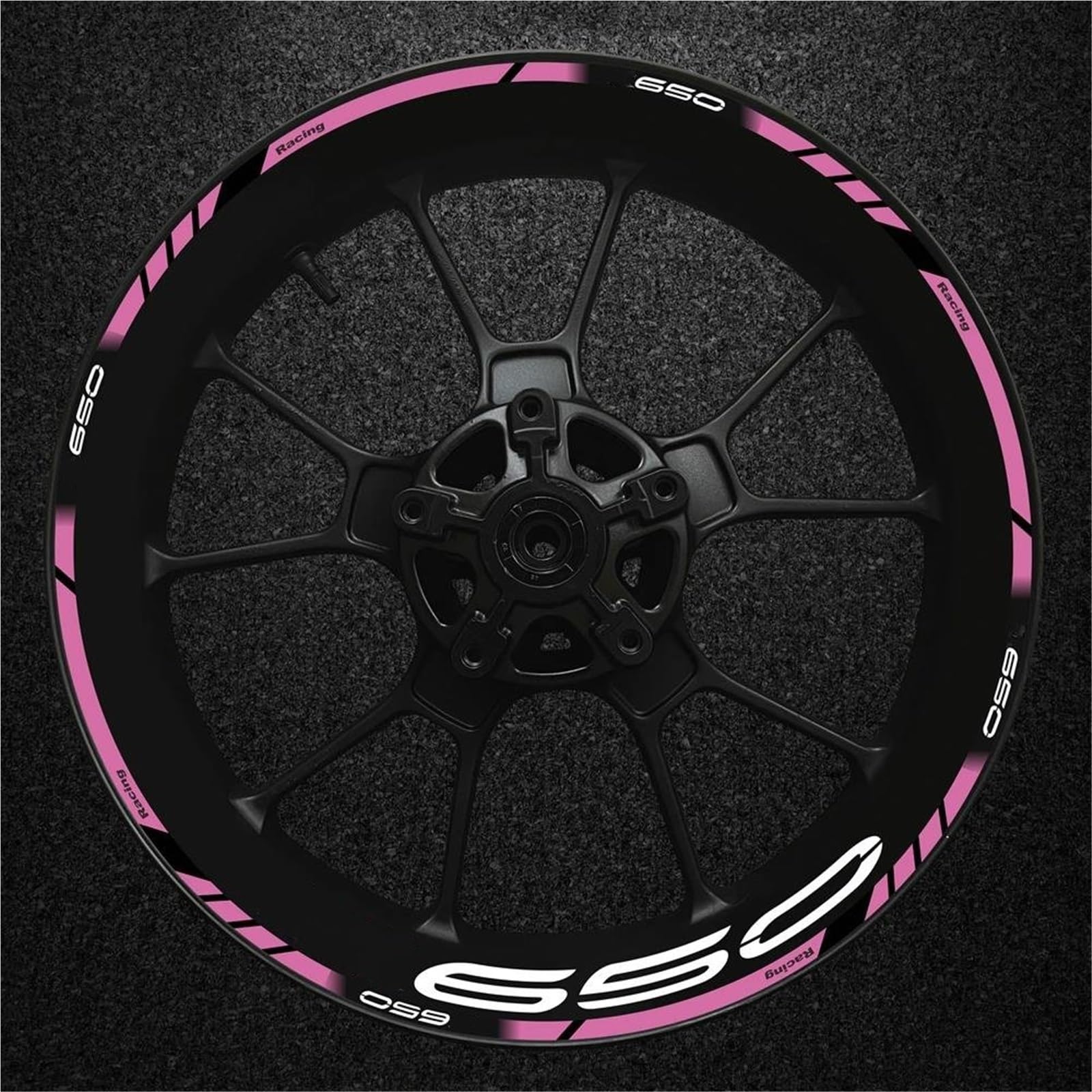 Wheel Stickers Motorcycle Wheel Decal for for Z650 for Z 650 Reflective Rim Decals Stripe Tape Hub Stickers Rim Reflective Decal