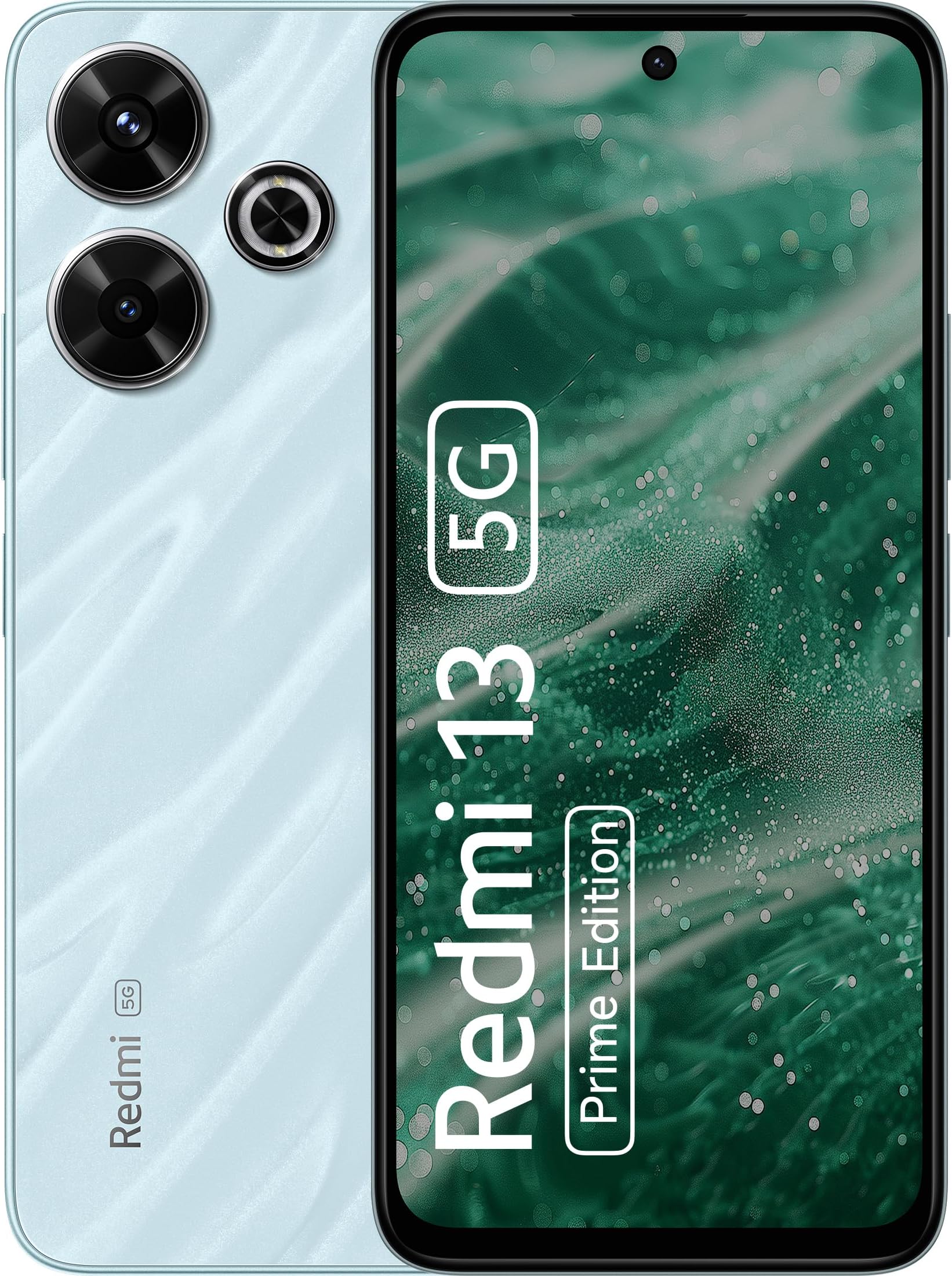 Redmi 13 5G, Hawaiian Blue, 8GB + 128GB | India Debut SD 4 Gen 2 AE | 108MP Pro Grade Camera | 6.8" Largest Display in the Segment