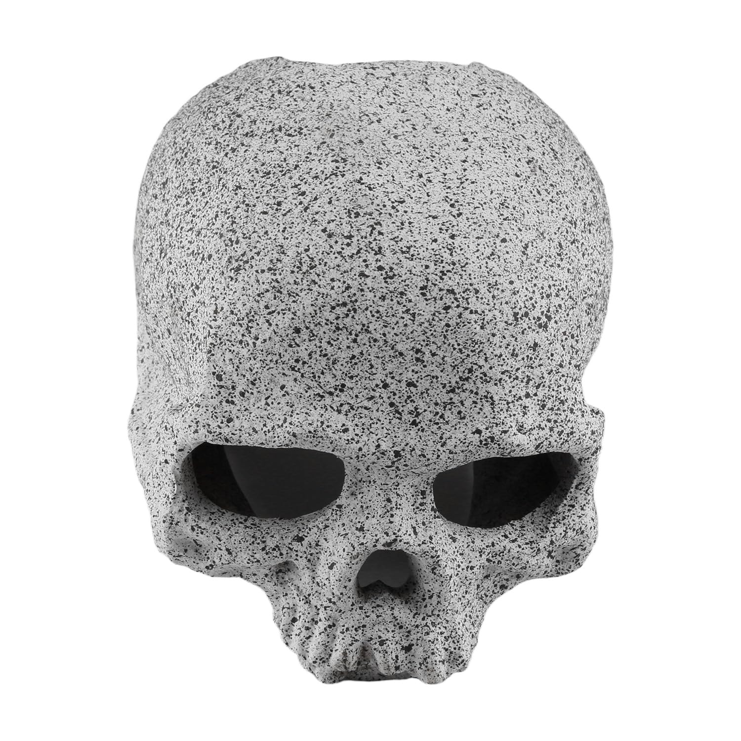 Tabanzhe Aquarium Skull Cave Resin Fish Tank Decoration, Skeleton Hideout Ornament for Betta Shrimp Cichlid, Hiding Breeding Shelter for Small Fish