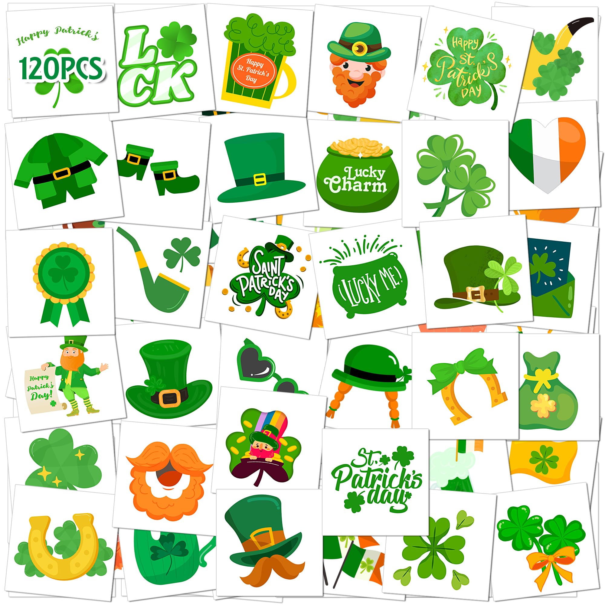 St. Patrick’s Day Temporary Tattoos