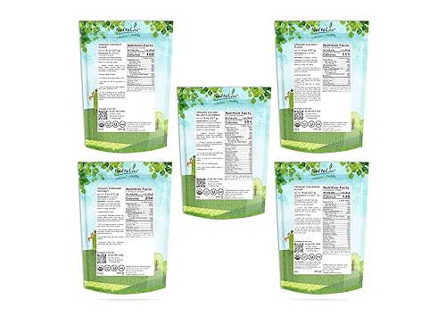 Miniatura 4 de Food to Live - Ingredientes orgánicos para hornear en una caja de regalo. Un paquete variado de harina de coco orgánica, harina de chía, azúcar de