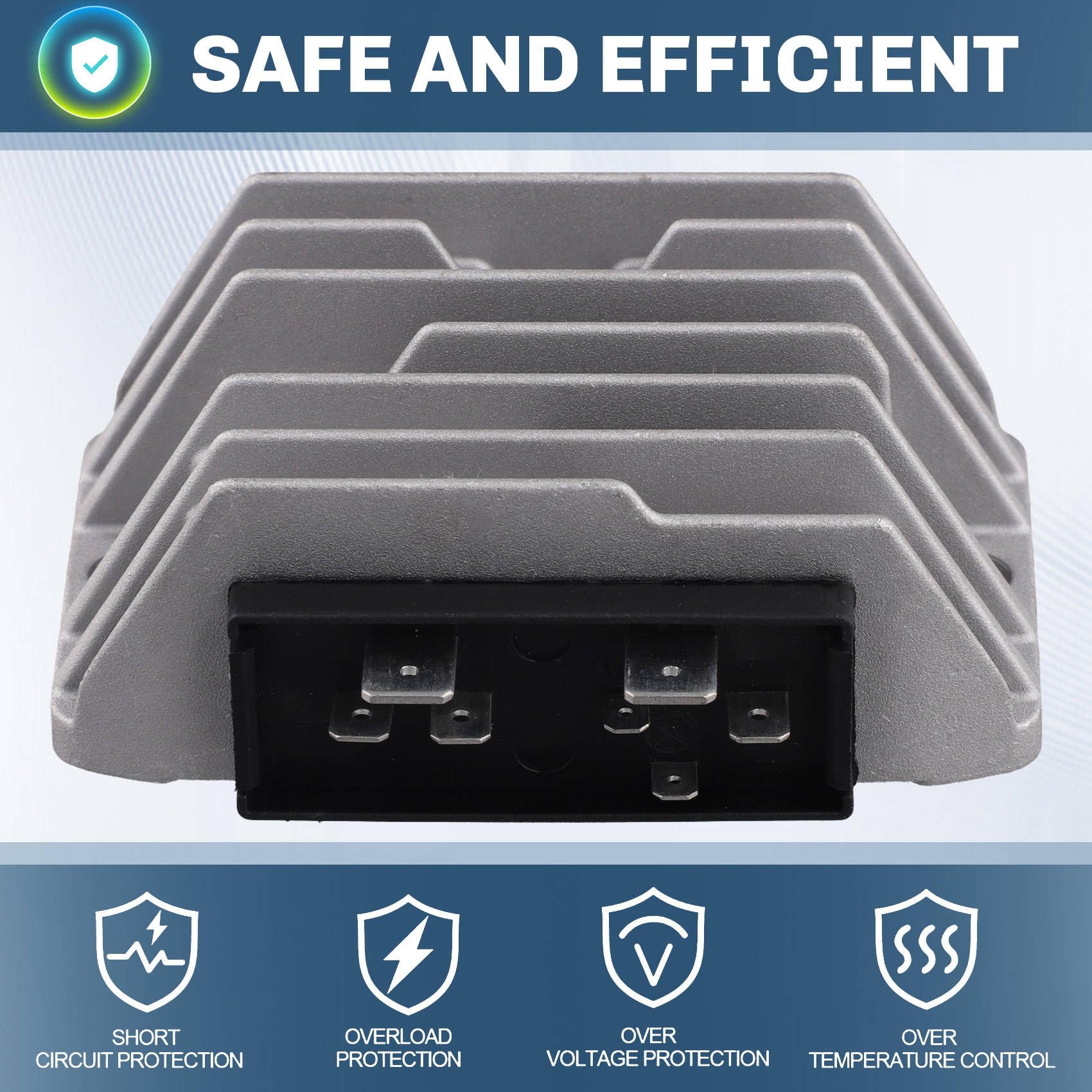 ED0073622940 Regulador de Voltaje de 12 V Compatible con para Lombardini Saprisa Ruggerini ED0073622290 ED0073624050