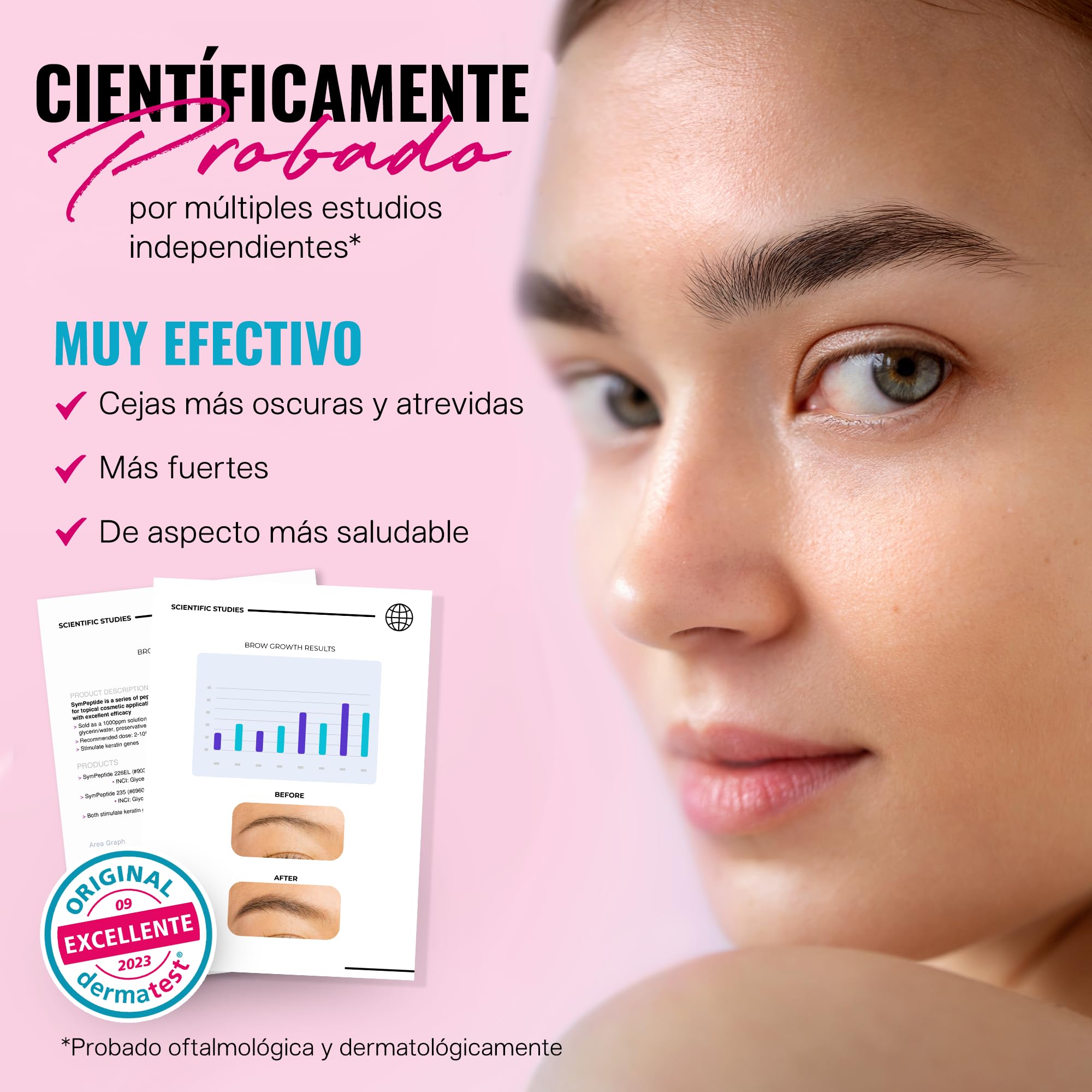 BROWCOCA!NE® suero para cejas para un crecimiento rápido y cejas pobladas | potenciador vegano de cejas de Svenja Walberg