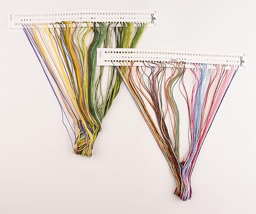 Miniatura 6 de Thea Gouverneur - Kit de punto de cruz, hierbas - Aida - 18 unidades - Kits de bordado para adultos - Manualidades - Hilos de bordado DMC y otros