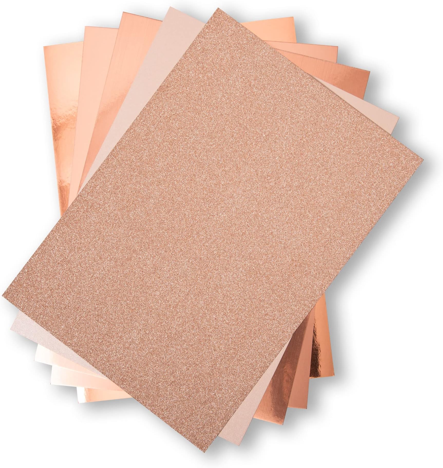 Rose Gold, Surfacez, Surfaces-Opulent Cardstock, 50 Pack