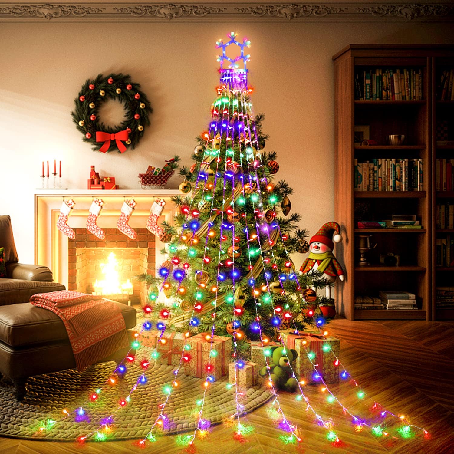 Qulist Big Dipper Lights (Snowflake-Multicolor)