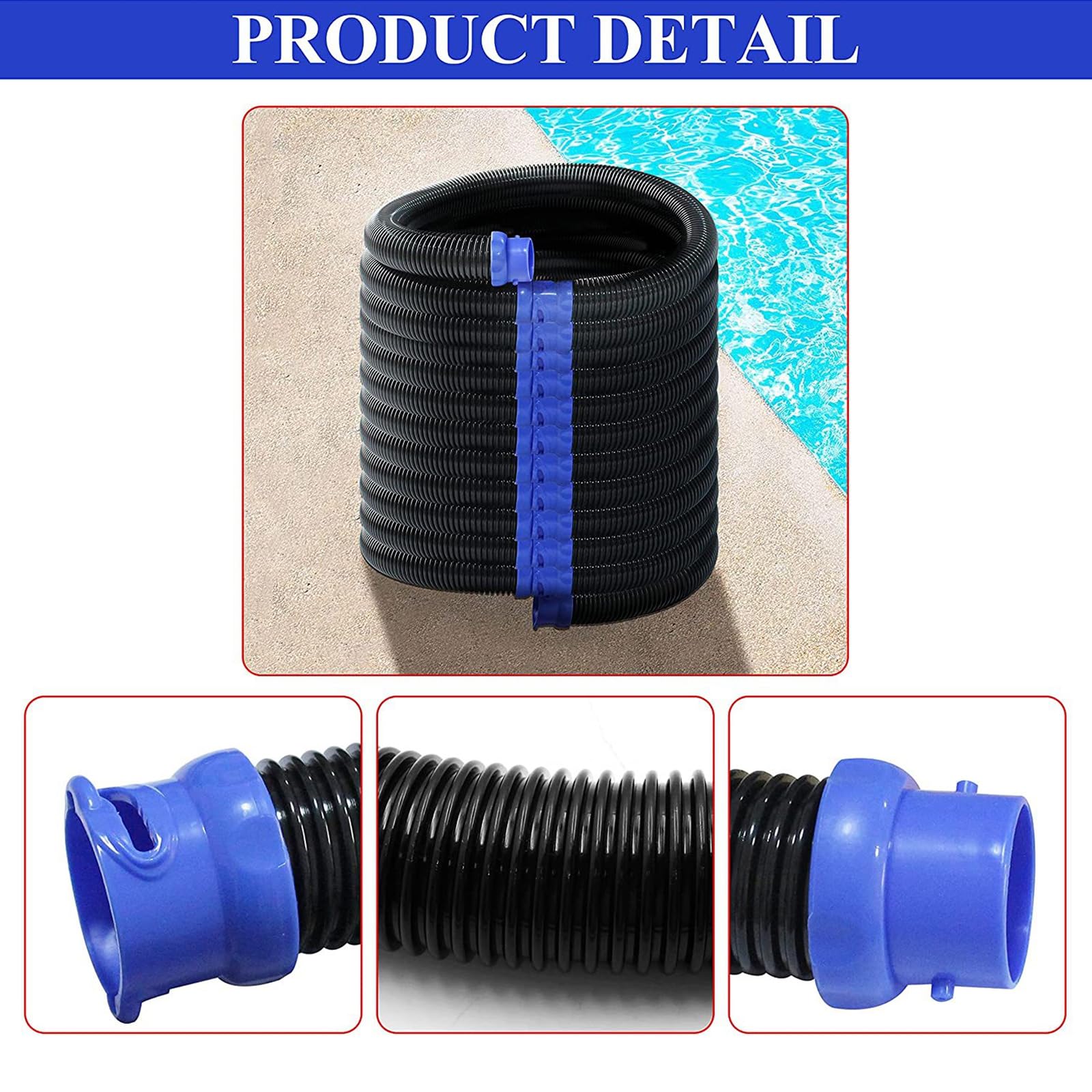 Pool Hose Replacement Twist Lock Hose Fit For T3 MX6 MX8 Swimming Pool R0527700 X38210S