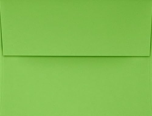 Miniatura 4 de LUXPaper Sobres de invitación A4  Despegar y prensar  4 14 pulgadas x 6 14 pulgadas  Rojo rubí  Texto de 80 libras  50 unidades