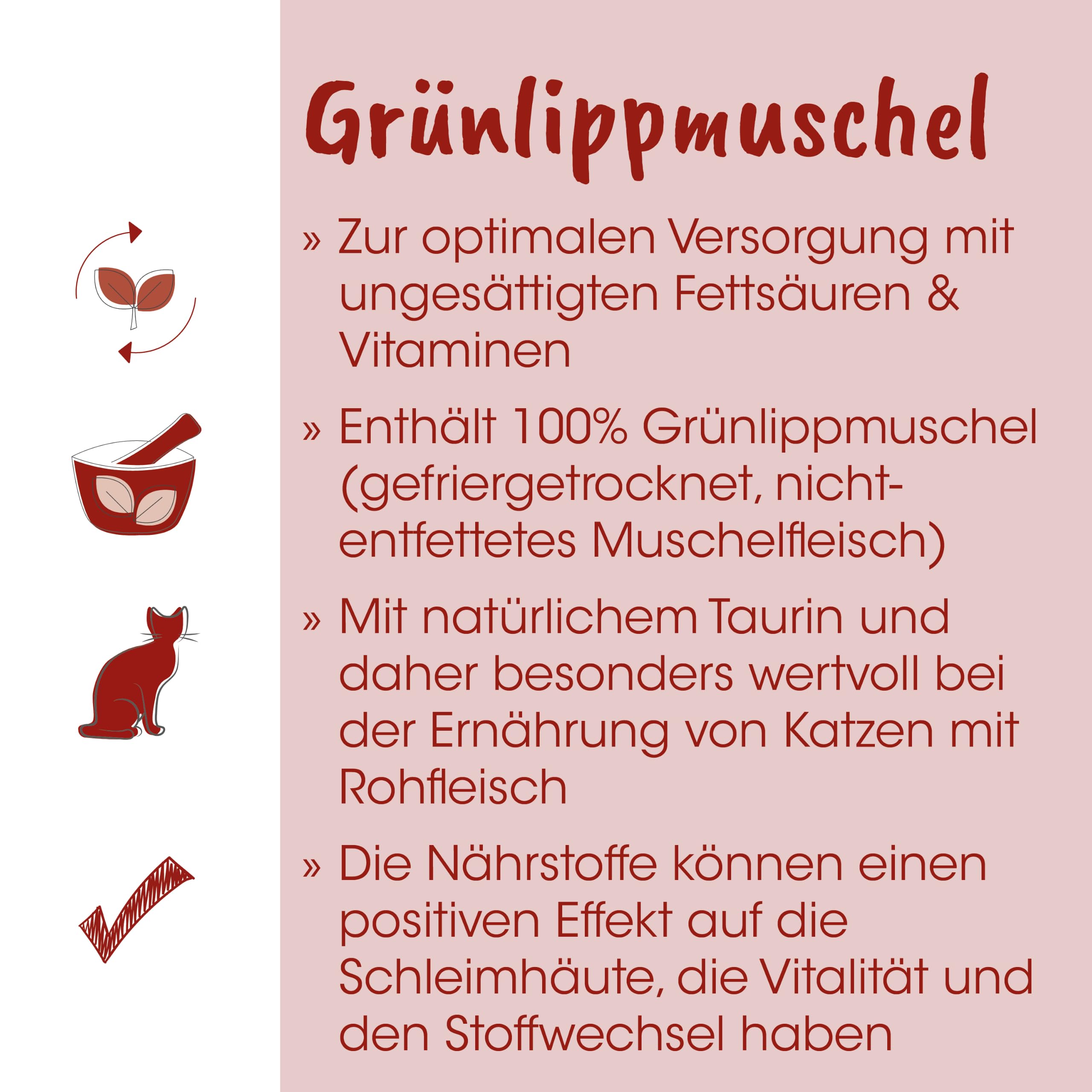 cdVet Naturprodukte Fit-BARF Grünlippmuschel 400 g - Katze & Hund - Schleimhaut - Funktionalität und Elastizität der Harnblase - Vitalität - Stoffwechsel - Haut - Vitamine - Rohfütterung - BARFEN -