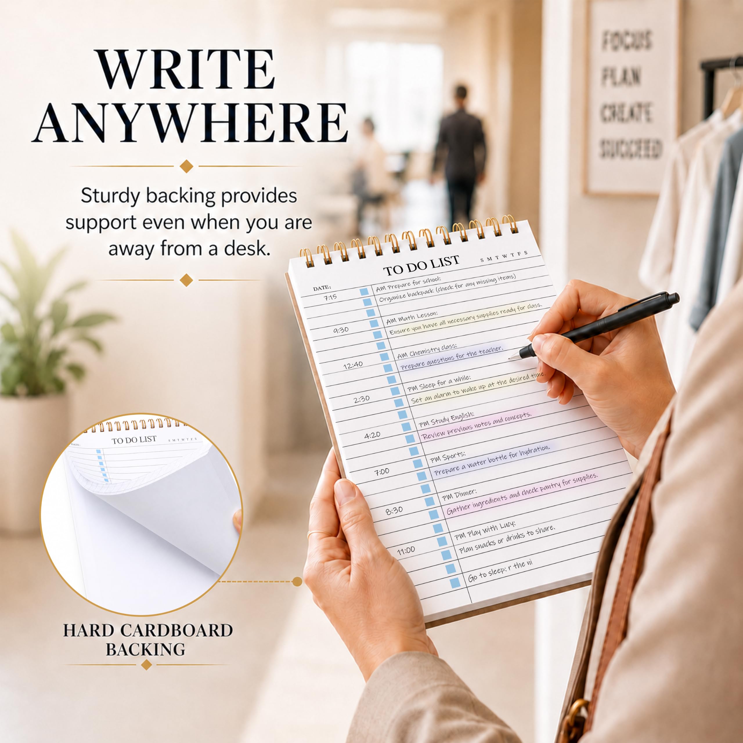 3 Pack To Do List Notepad - Daily Planner -6