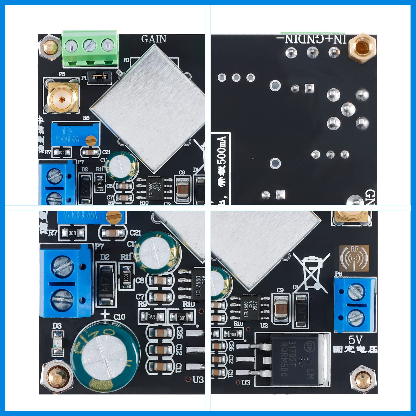 AD620AN Instrumentation Amplifier - Low Cost, Low Power Used Chip